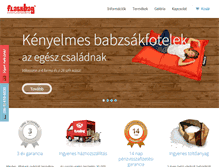 Tablet Screenshot of flashbag.hu